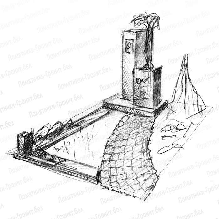 эскизы эксклюзивных памятников фото