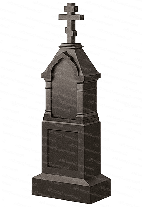 Памятник с крестом в Монастырщина на могилу фото